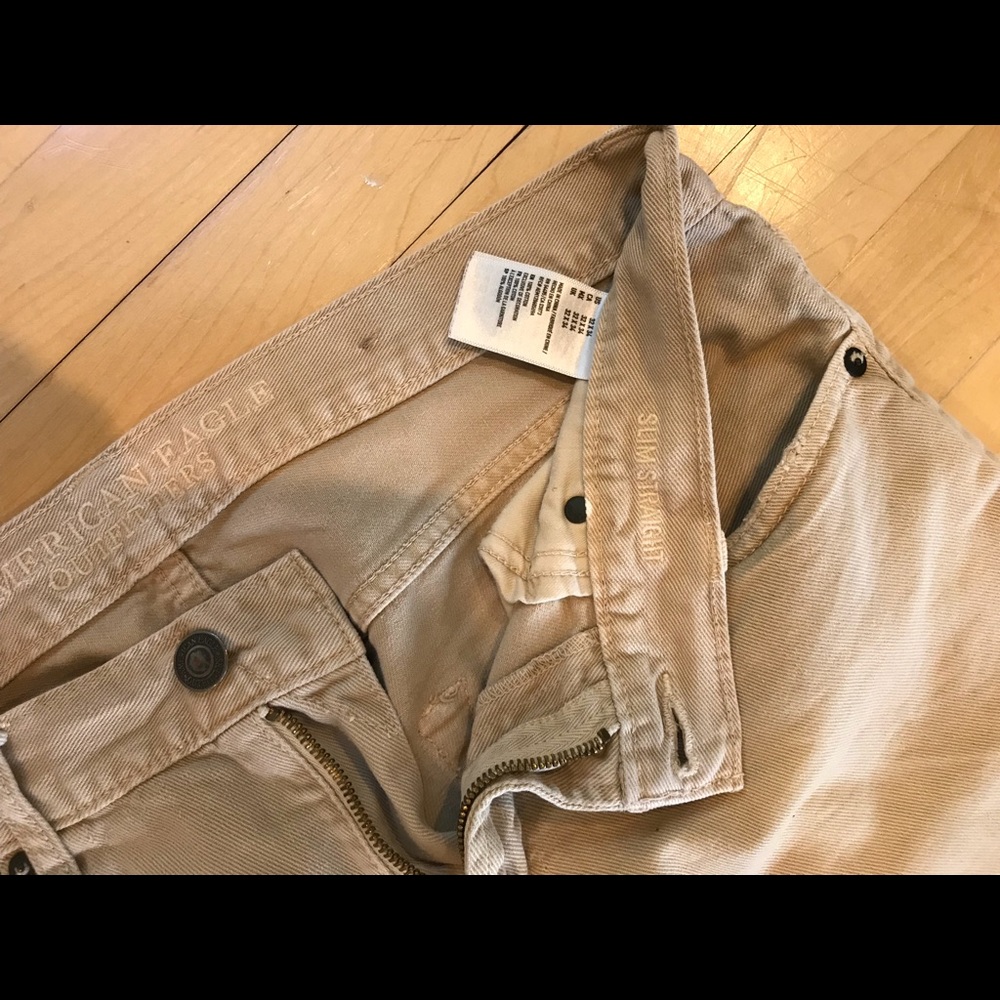 American Eagle Tan Men’s jeans pants 32/34